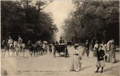 Allée des Acacias à Paris 16e