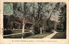 Carte postale ancienne Le Bois de Boulogne en Automne - Le Pré Catelan - Le Saule Pleureur
                                                                     à Paris 16e
                                