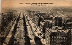 Avenue de la Grande-Armée à Paris 16e