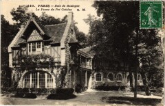 Carte postale ancienne Bois de Boulogne - La Ferme du Pré Catelan
                                                                     à Paris
                                