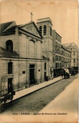 Carte postale ancienne Eglise Saint-Pierre de Chaillot
                                                                     à Paris 8e
                                