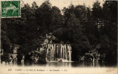 Le Bois de Boulogne - La Cascade à Paris 16e