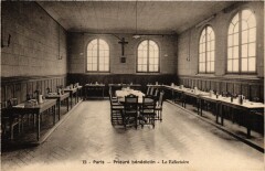 Prieuré bénédictin - Le Réfectoire à Paris 18e
