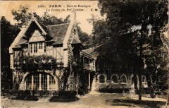 Carte postale ancienne Bois de Boulogne - La Ferme du Pré Catelan
                                                                     à Paris
                                