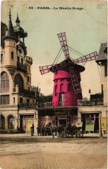 Le Moulin Rouge à Paris 18e