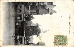 Carte postale ancienne Le Moulin Rouge
                                                                     à Paris 18e
                                