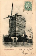 Carte postale ancienne Le Moulin de Sannois
                                                                     à Sannois
                                