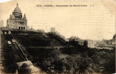 Panorama du Sacré-Coeur à Paris 18e
