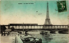 Le Pont de Passy à Paris 16e