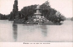 Lac du Bois de Boulogne à Paris 16e