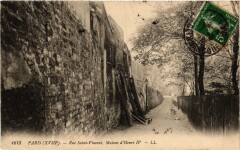 Rue Saint-Vincent - Maison de Henri IV à Paris 18e