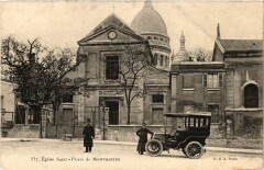 Carte postale ancienne Eglise Saint-Pierre de Montmartre
                                                                     à Paris 18e
                                