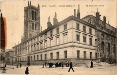Paris 5e-Lycée Henri Iv et Tour de Clovis à Paris 5e
