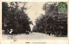 L'Allée des Accacias à Paris 16e