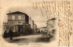 Balbigny - Rue de la République à Balbigny