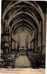 Saint-Bonnet-le-Chateau -Intérieur de l'Eglise