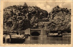 Marseille - Entree du Tunnel du Rhone à Marseille