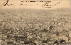 Marseille - Vue générale à Marseille
