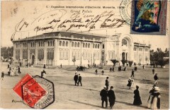 Marseille - Expo Internationale d'Electricite Grand Palais à Marseille