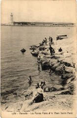 Marseille - Les Pierres Plates et le Phare Sainte-Marie à Marseille