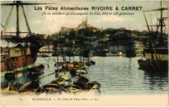 Marseille - Un Coin du Vieux port à Marseille