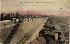 Marseille - Promenade de la Jetee à Marseille