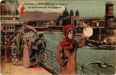 Marseille - J'arrive a Marseille a bord à Marseille