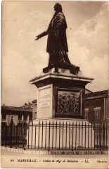 Marseille - Statue de Mgr de Belzunce à Marseille