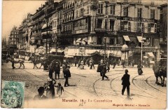 Marseille La Cannebiere à Marseille