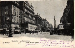 Marseille La Cannebiere à Marseille