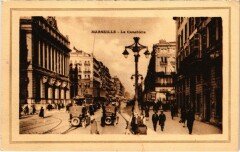 Marseille La Canebiere à Marseille