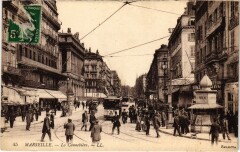 Marseille La Cannebiere à Marseille