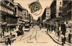 Marseille La Cannebiere à Marseille