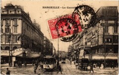 Marseille La Cannebiere à Marseille