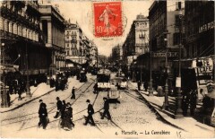 Marseille La Cannebiere à Marseille