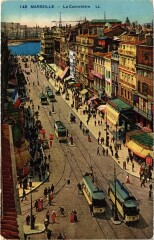 Marseille La Cannebiere à Marseille