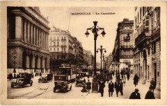 Marseille La Canebiere à Marseille