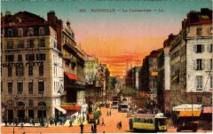 Marseille La Canebiere à Marseille
