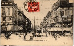 Marseille La Cannebiere à Marseille