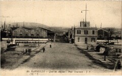 Marseille Quai des Anglais - Pont Tournant à Marseille