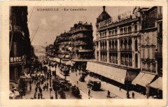 Marseille La Canebiere à Marseille