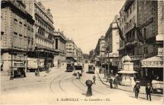 Marseille La Cannebiere à Marseille