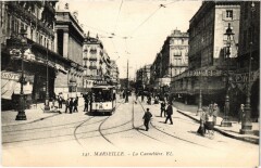 Marseille La Cannebiere à Marseille