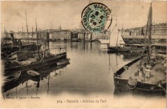 Marseille Interieur du Port à Marseille