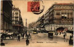 Marseille La Cannebiere à Marseille
