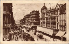 Marseille La Canebiere à Marseille
