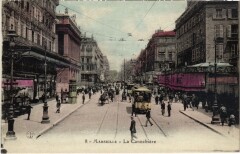 Marseille La Cannebiere à Marseille