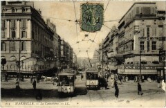 Marseille La Cannebiere à Marseille