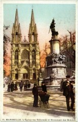 Marseille L'Eglise des Reformes et Monument des Mobiles à Marseille