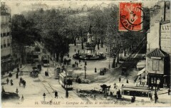 Marseille Carrefour des Allees de Meilhan et des Capucines à Marseille